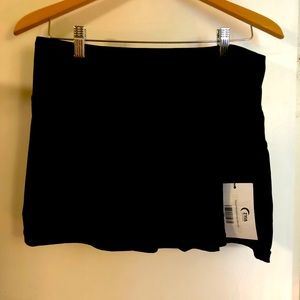 ZYIA black chill clubhouse skirt NWT